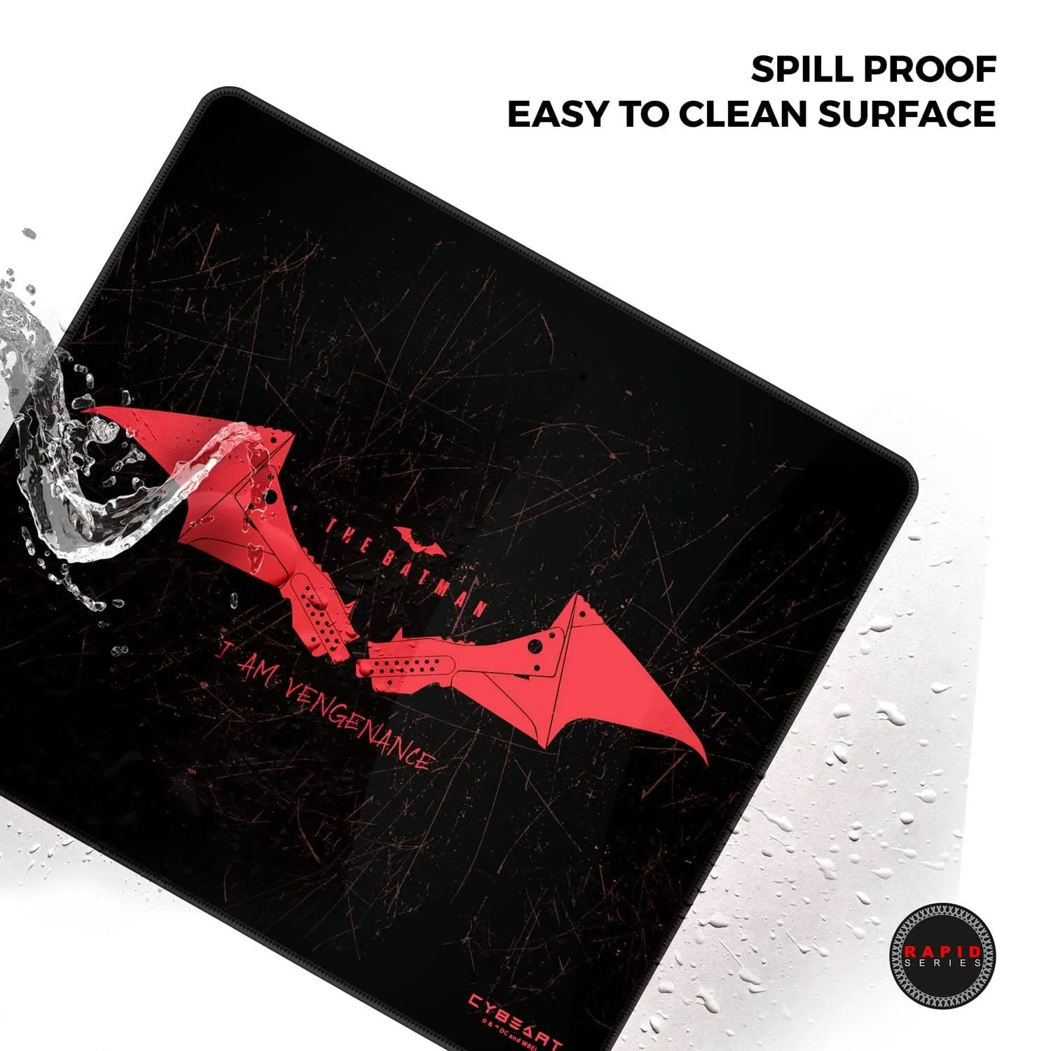 CYBEART THE BATMAN GAMING MOUSE PAD RAPID SERIES 450 MM (L)