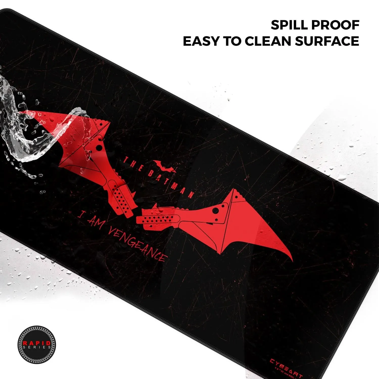 CYBEART THE BATMAN GAMING MOUSE PAD RAPID SERIES 450 MM (L)