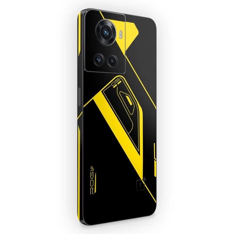 Cyber Rog Yellow Gaming Mobile Skin