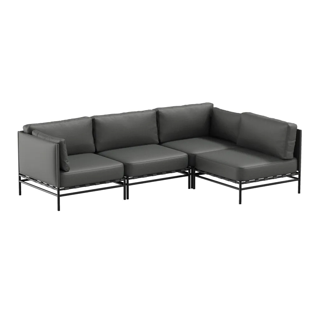 DANDY 3 Seater   Single Module Outdoor Sofa