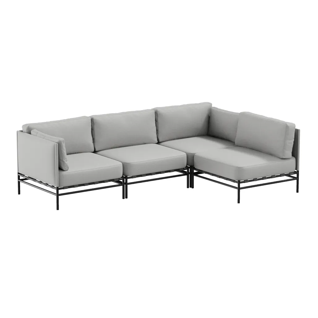 DANDY 3 Seater   Single Module Outdoor Sofa