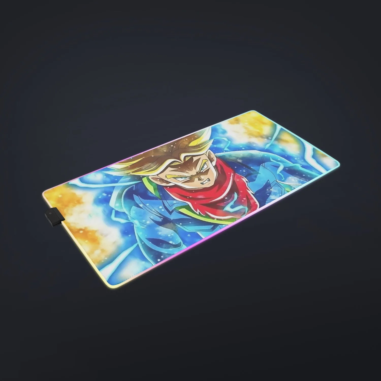 DBZ Rage Super Saiyan Trunks Portrait Unique Style cool LED  Mouse Pad