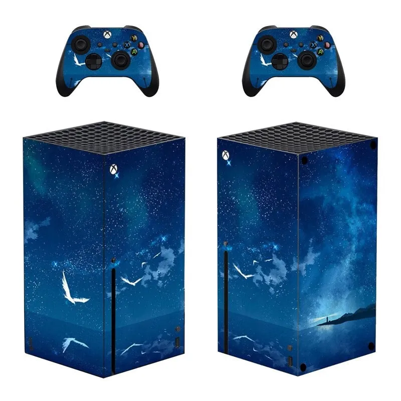 Decal Sticker For Xbox Series X Skin Cover for For Xbox Series X Console and 2 Controller Wholesale Dropshipping