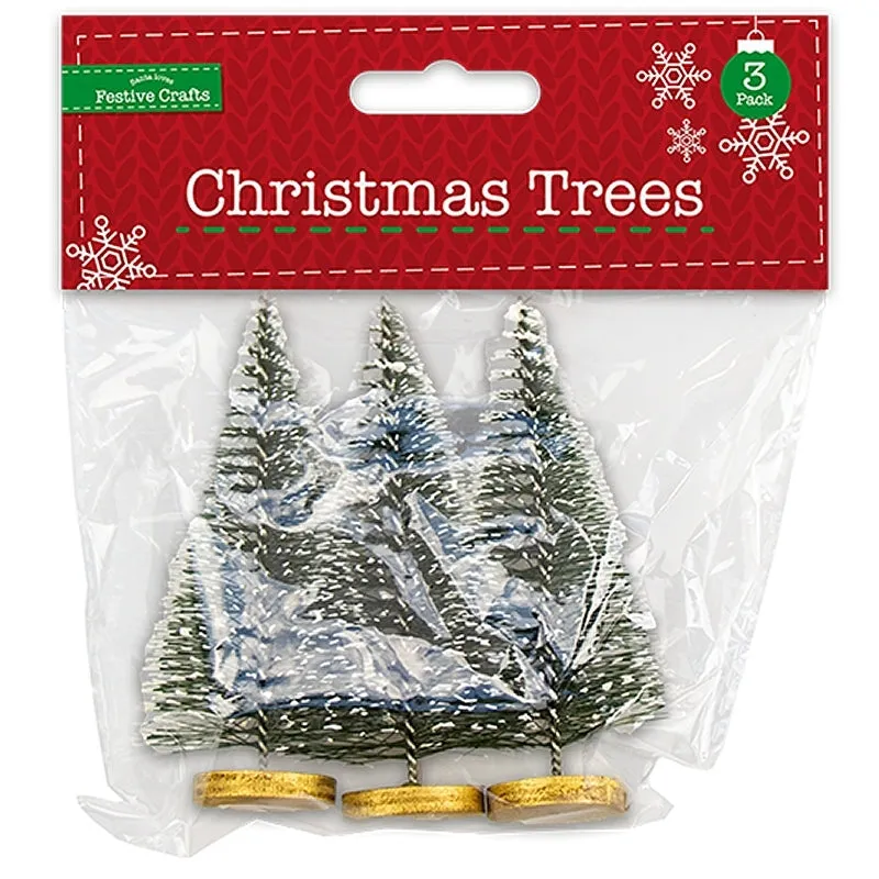Decorative Christmas Trees 3 Pack (XMA4024)