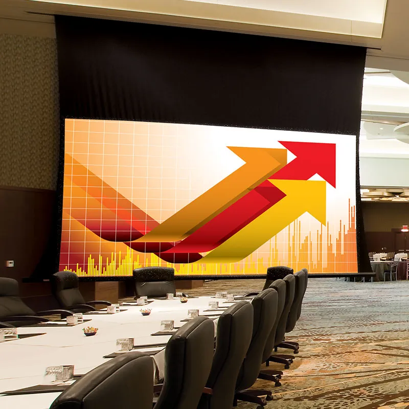 Draper Paragon V [NTSC 4:3] Electric Retractable Projection Screen 27' 6" (194" x 260") 114610CB