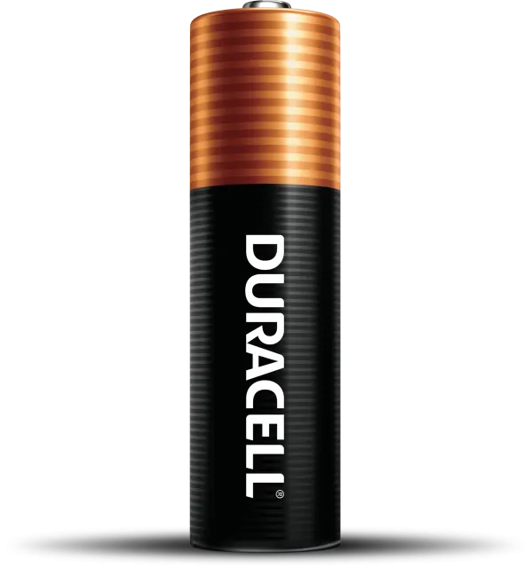Durable Duracell Coppertop AA Long-Lasting Alkaline Batteries