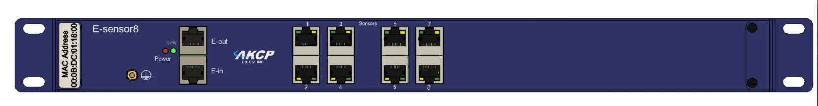 Advanced 8-Port Sensor Expansion Unit - E-sensor8 for Enhanced Connectivity
