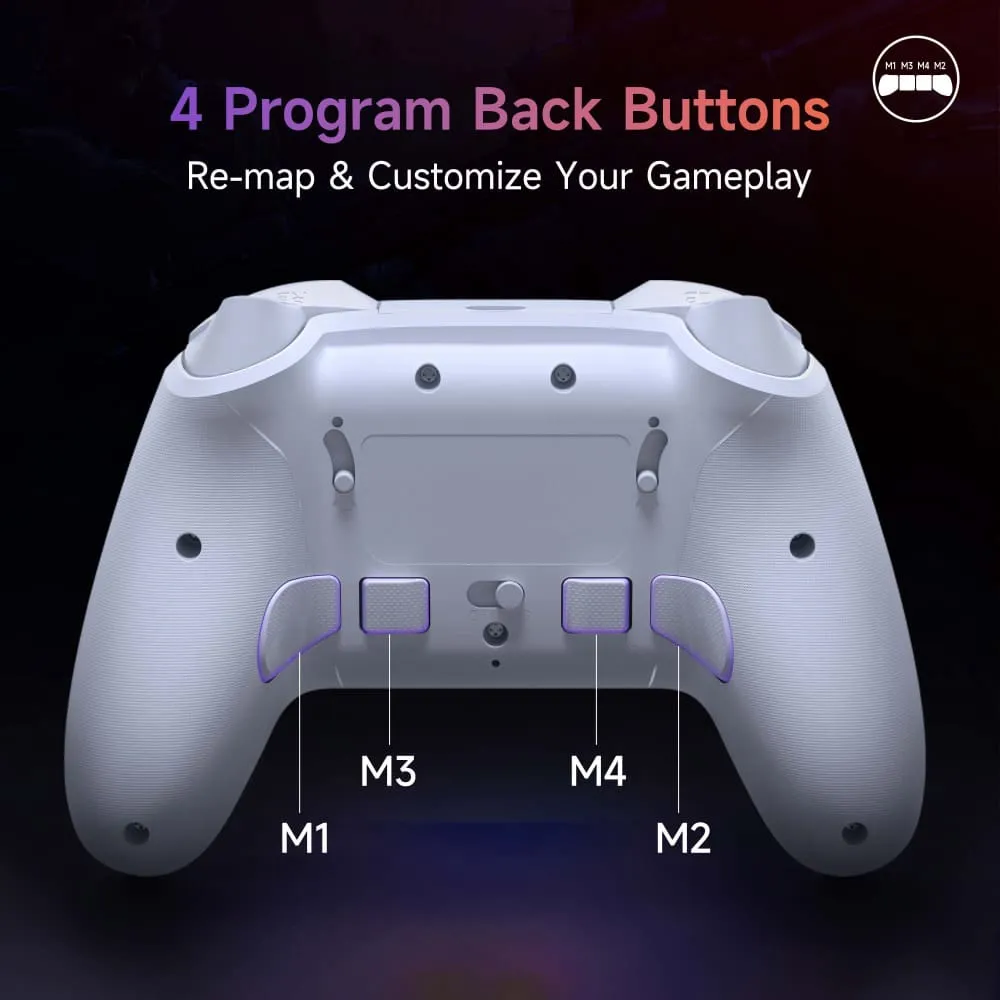 EasySMX® X20 Multiplatform Gaming Controller with Trigger Lock And Hall Effect Sensors