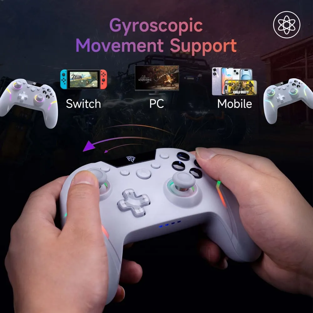 EasySMX® X20 Multiplatform Gaming Controller with Trigger Lock And Hall Effect Sensors