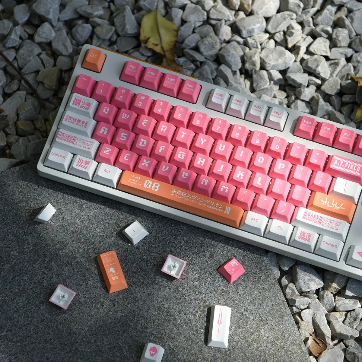 EVA 08 Keycaps