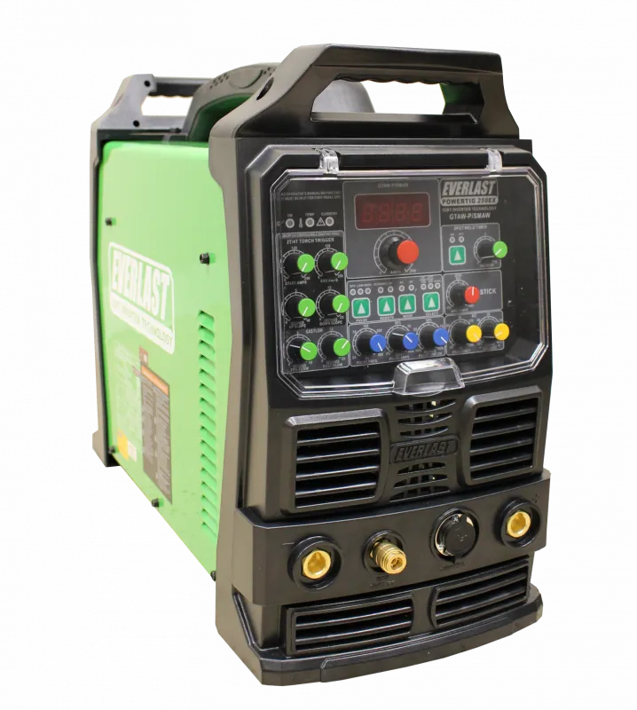 Everlast PowerTIG 250EX 250amp PULSE ACDC Welder advanced tig welder for precision welding