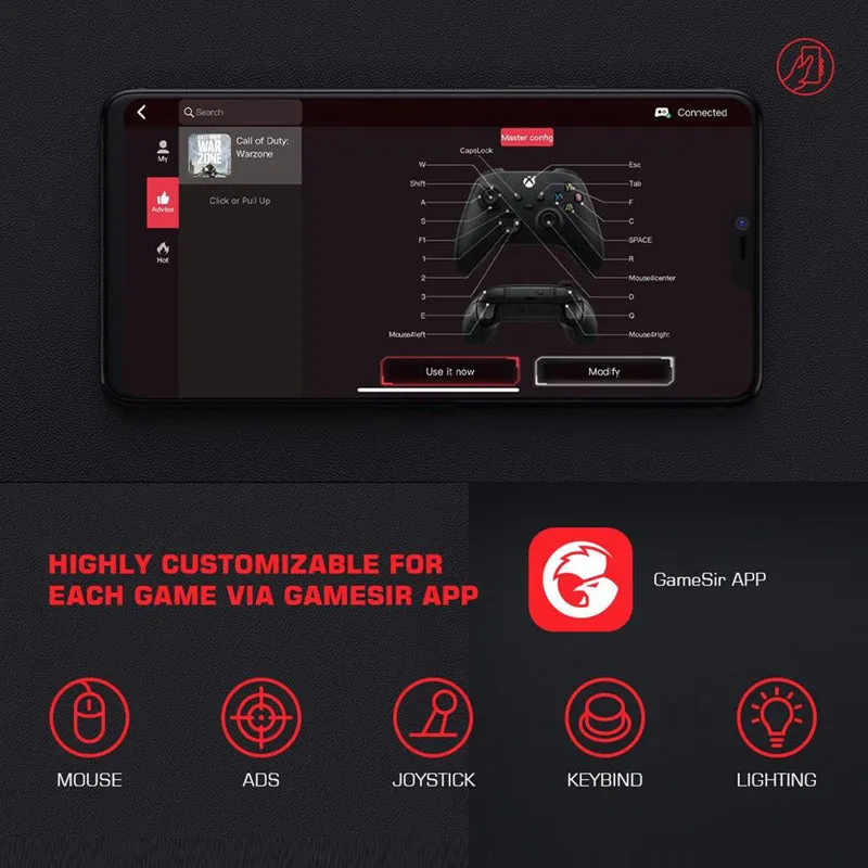 GameSir LeadJoy VX2 AimBox Multi-Platform Console Adapter