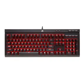 Gaming keyboard Corsair K68 wired, mechanical, CHERRY MX Red, red backlight English layout, black