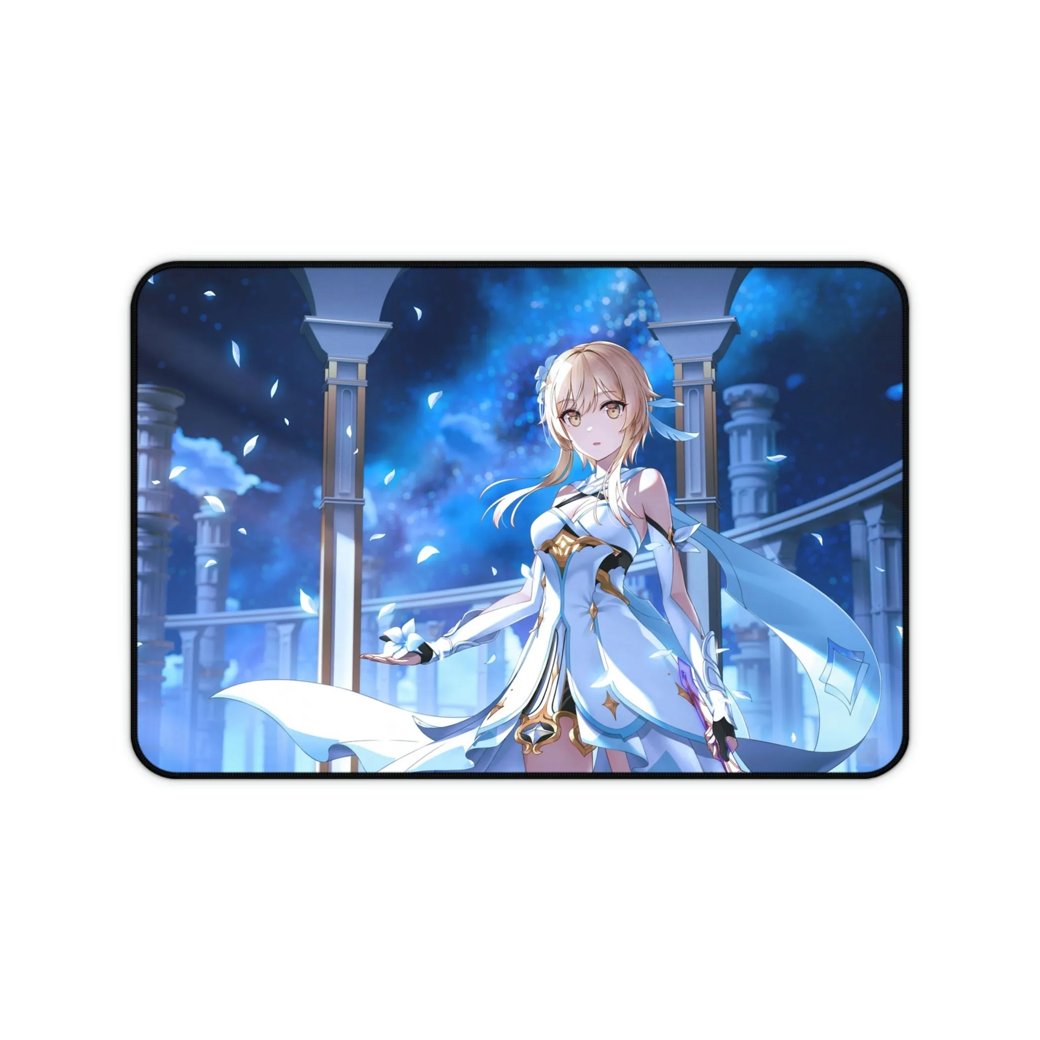 Genshin Impact Lumine Desk Mat - Large Gaming Mousepad - MTG Playmat