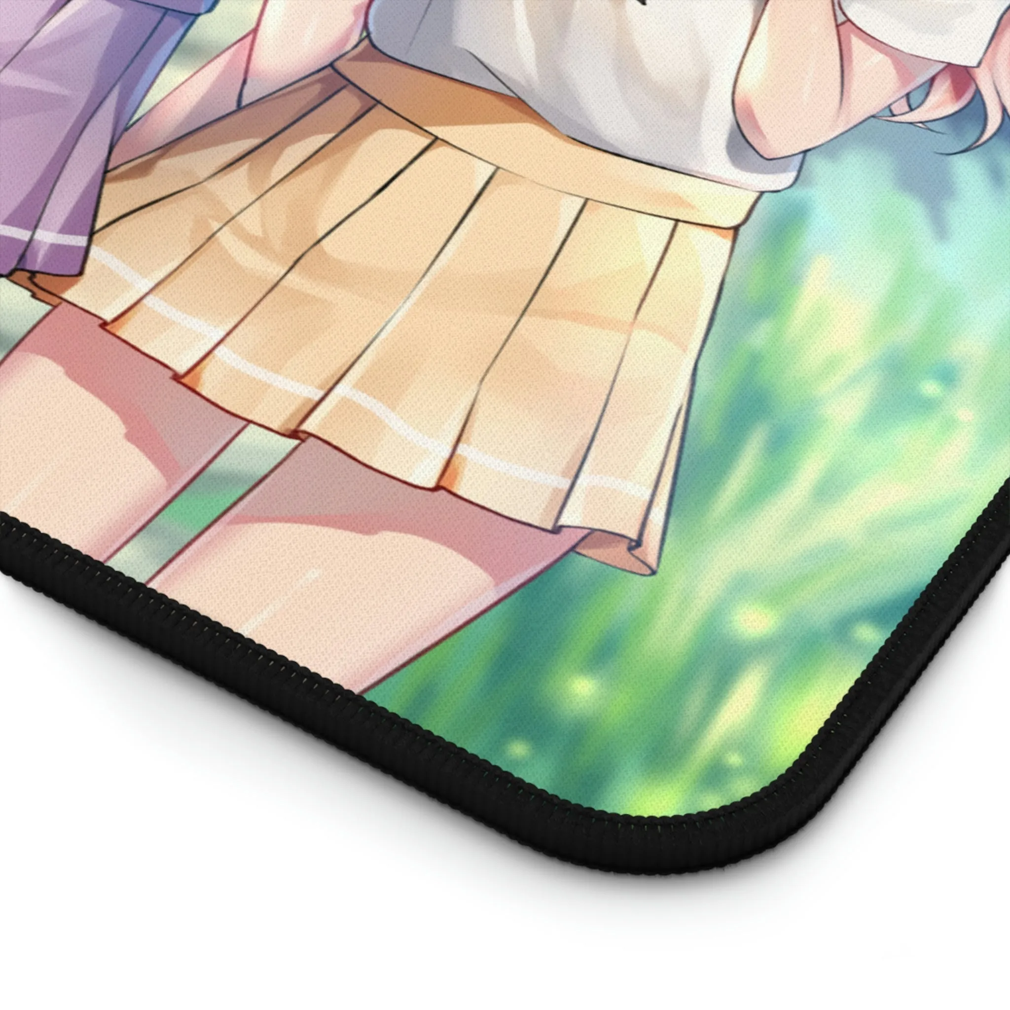 Genshin Impact School Girls Desk Mat | Large Gaming Mousepad - MTG Playmat