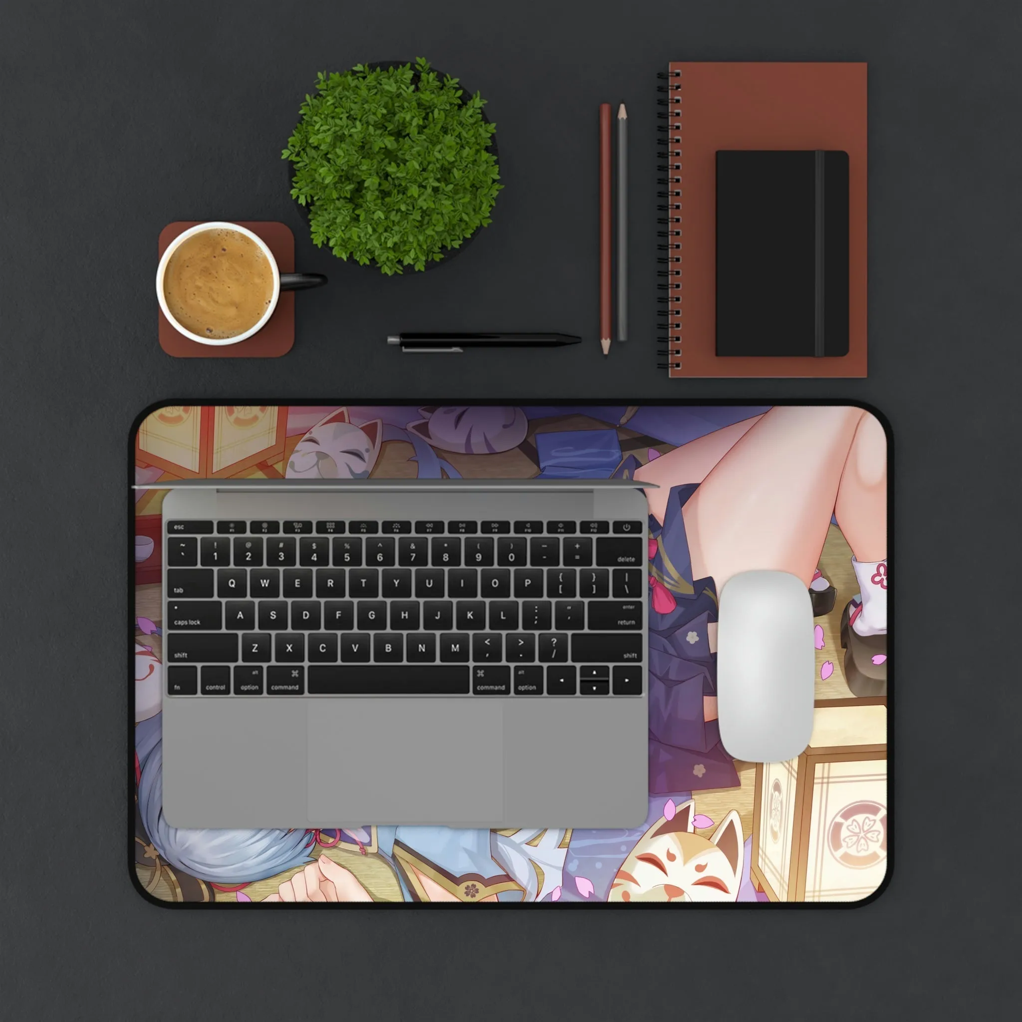 Genshin Impact Sexy Mousepad - Hot Ayaka Gaming Desk Mat - Playmat
