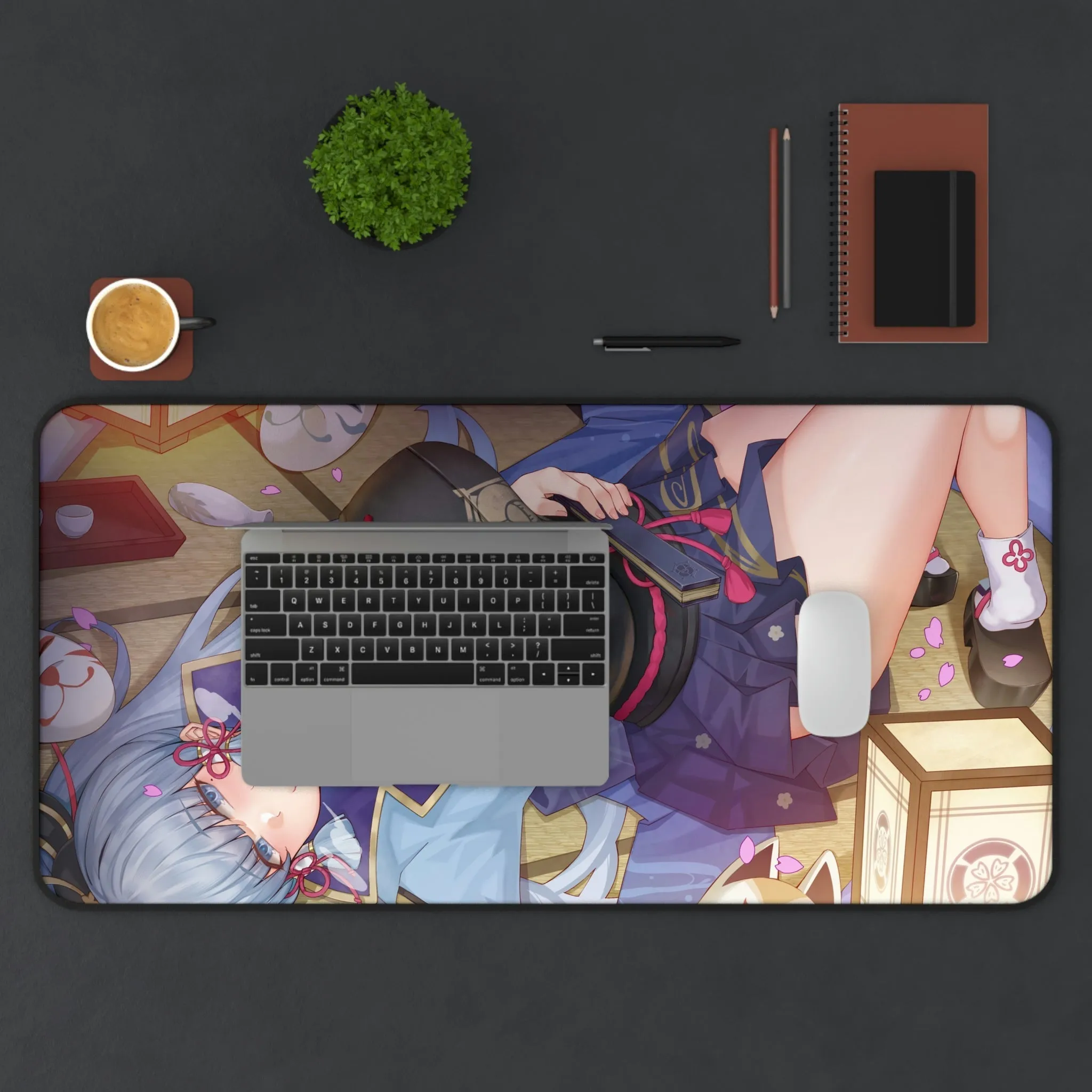 Genshin Impact Sexy Mousepad - Hot Ayaka Gaming Desk Mat - Playmat