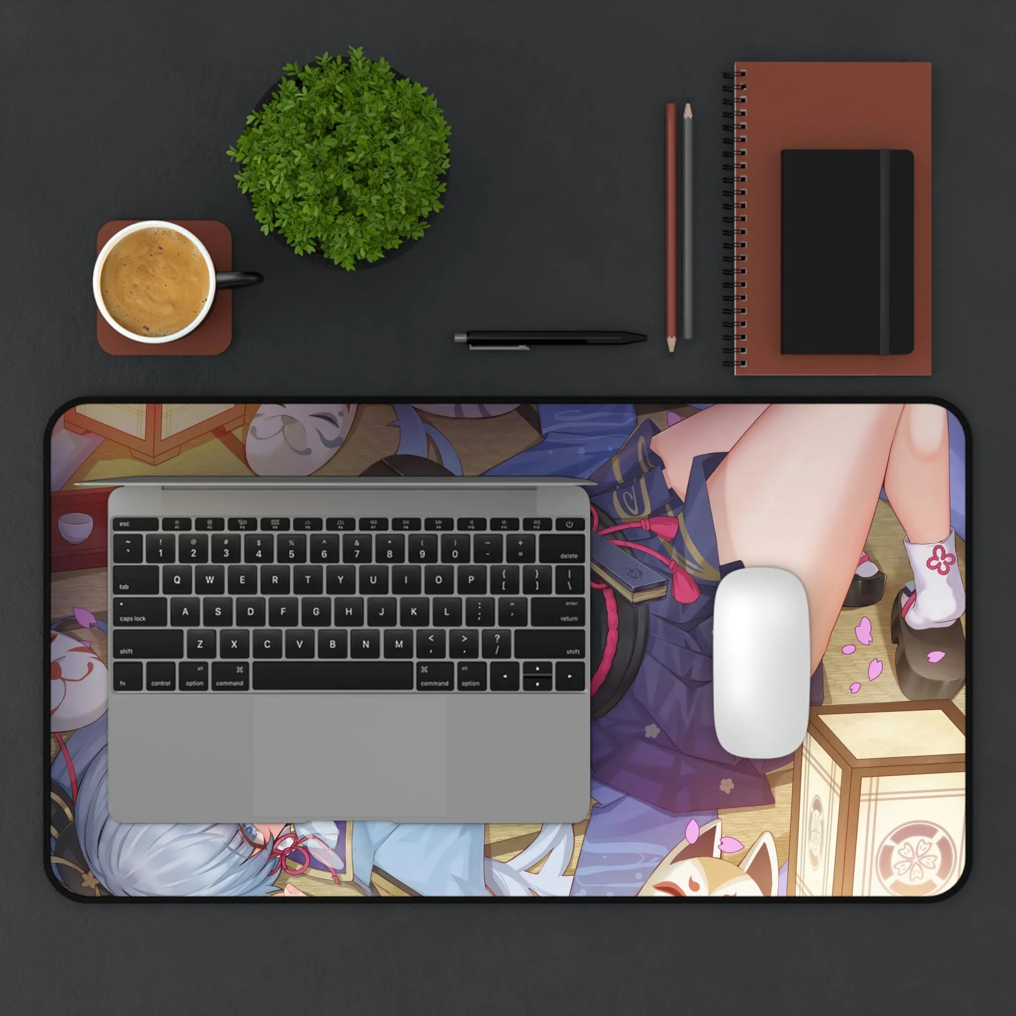 Genshin Impact Sexy Mousepad - Hot Ayaka Gaming Desk Mat - Playmat