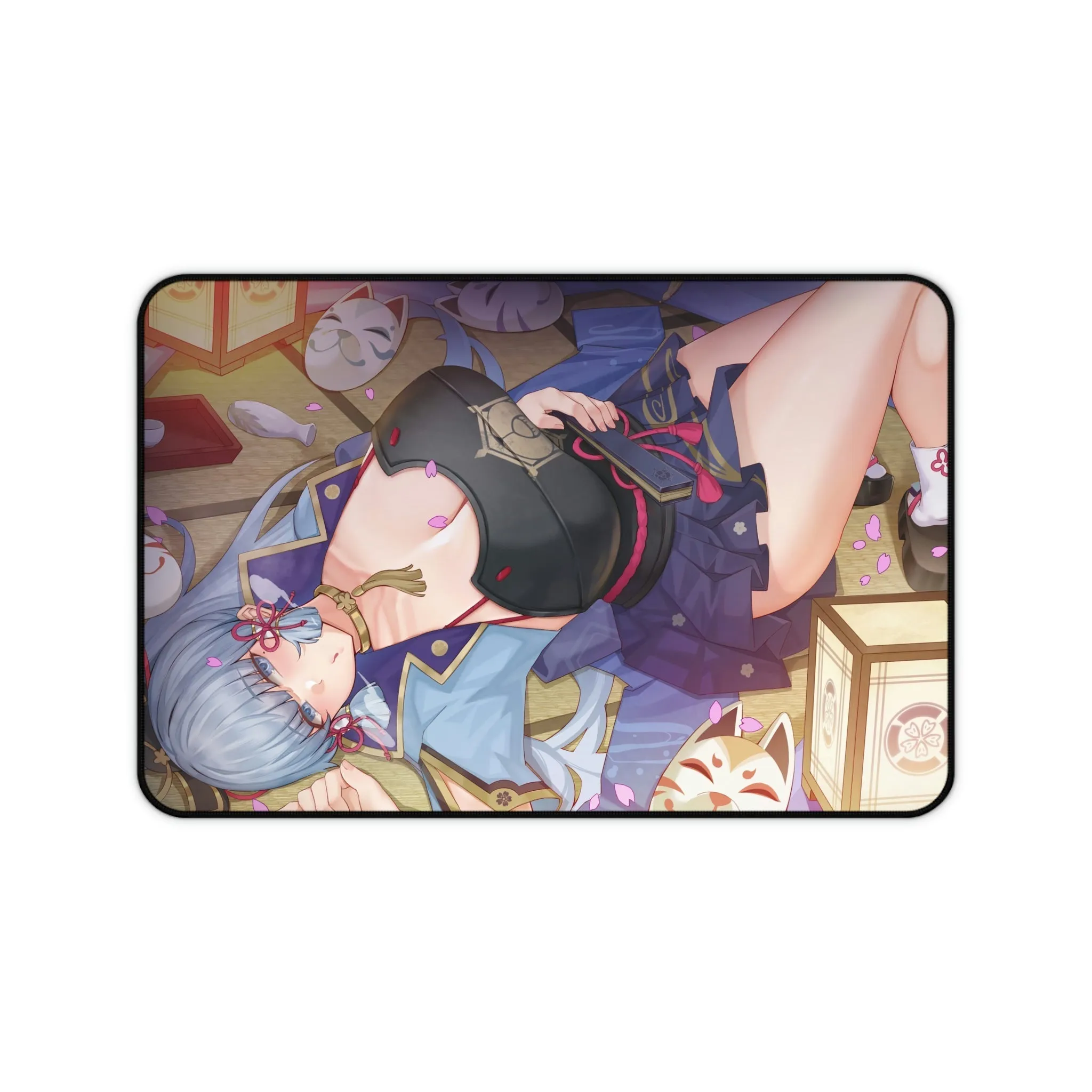 Genshin Impact Sexy Mousepad - Hot Ayaka Gaming Desk Mat - Playmat