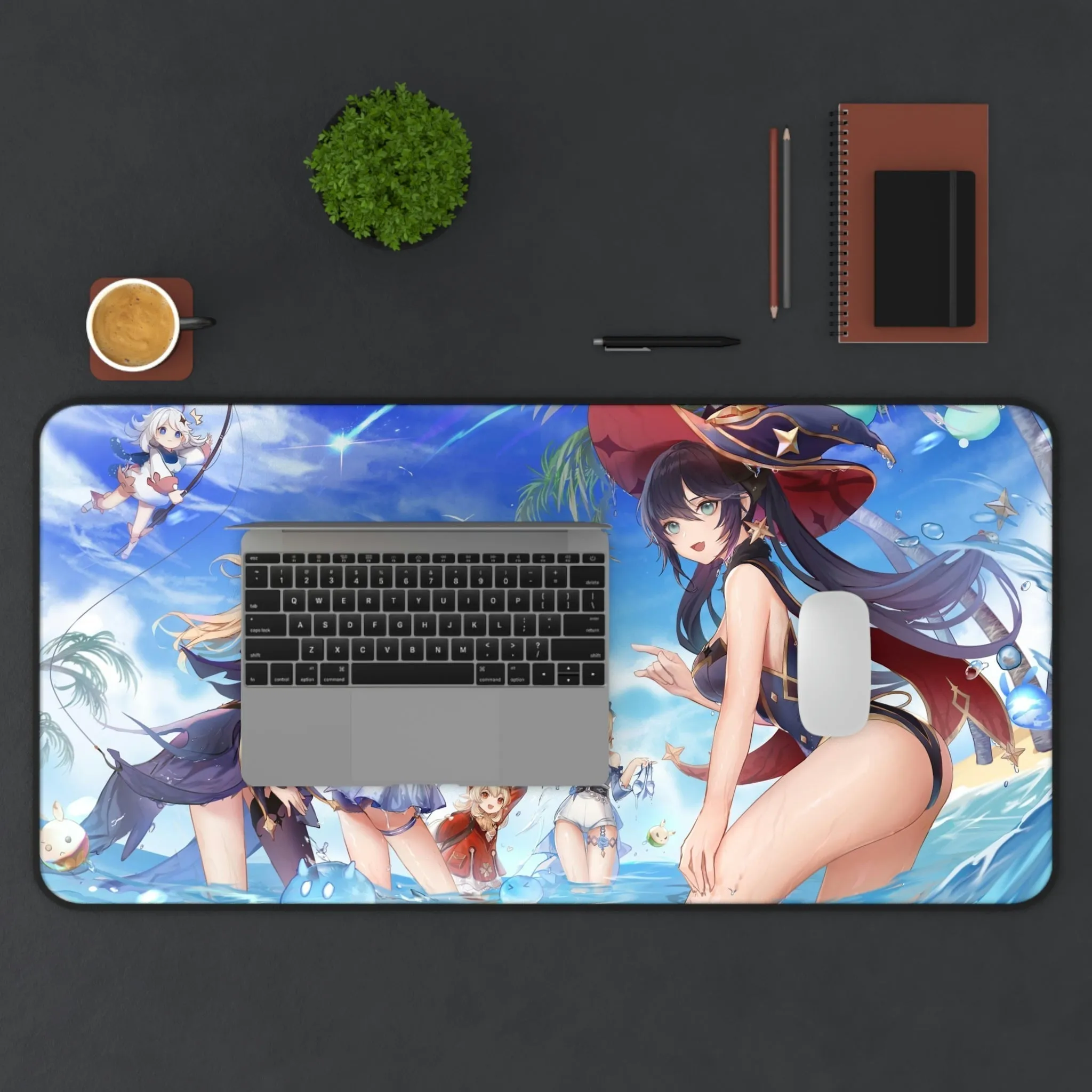 Genshin Impact Sexy Mousepad - Hot Cast Gaming Desk Mat - Ecchi Playmat