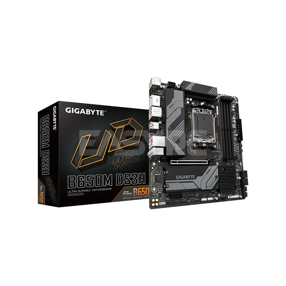 GIGABYTE B650M-DS3H D5 SOCKET AM5 DDR5 Motherboard