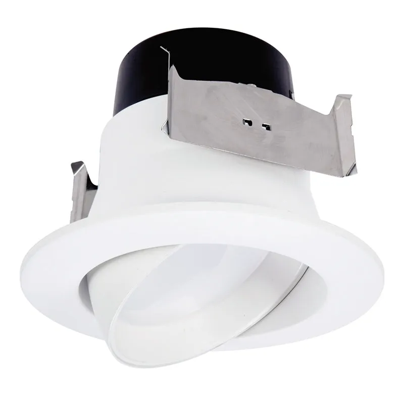 Halo LA406 4" All-Purpose LED Adjustable Retrofit Gimbal 600 Lumens, 90 CRI Dimming down to 10%