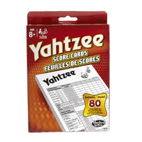 Hasbro Yahtzee Score Pads