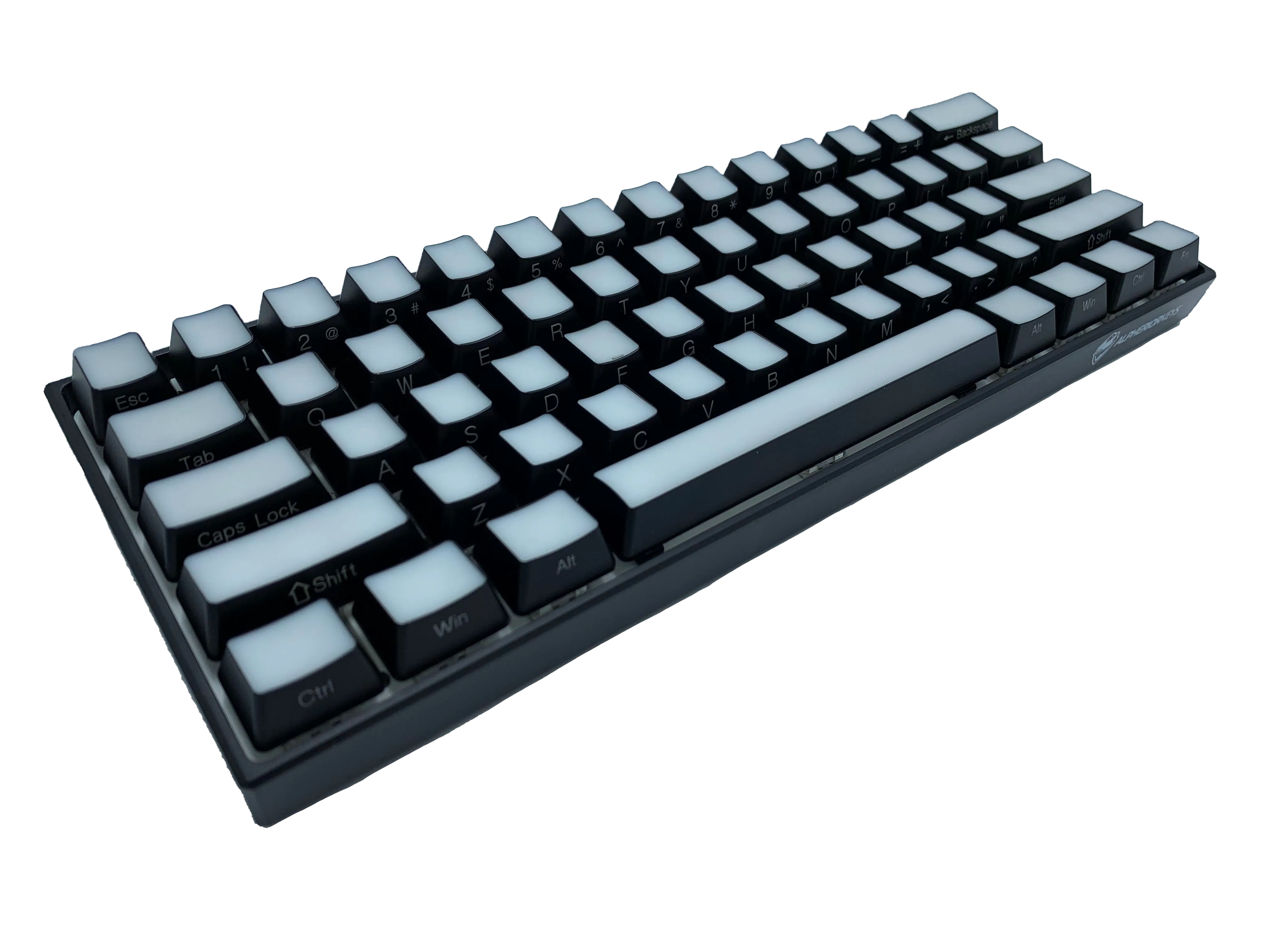 Hayabusa 60% Keyboard - Inverted Pudding