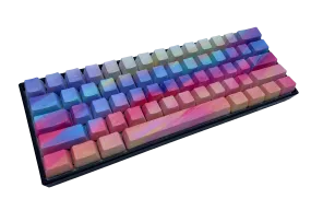 Hayabusa 60% Keyboard - Rainbow Sherbet