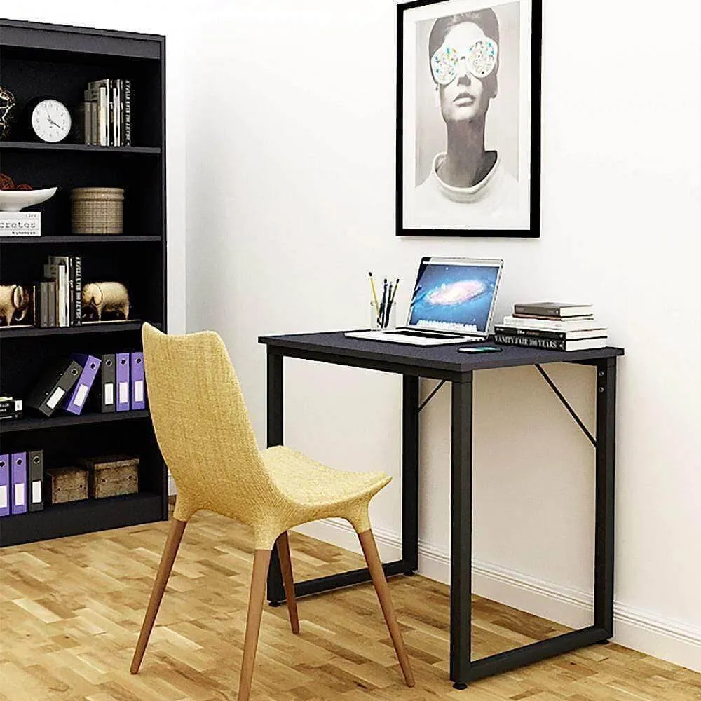 Helios T80 Modern Computer and Study Table, Slate Grey