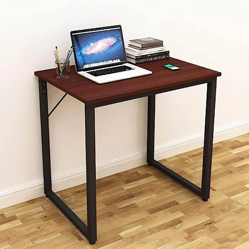 Helios T80 Modern Computer/Laptop Desk, Mahogany