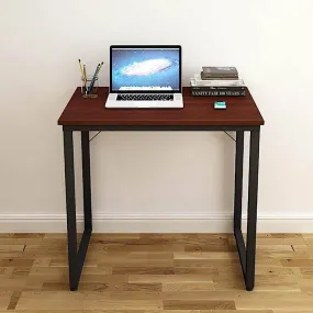 Helios T80 Modern Computer/Laptop Desk, Mahogany