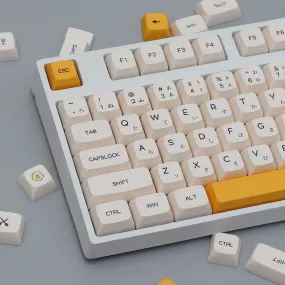 Honey and Milk Keycaps Set