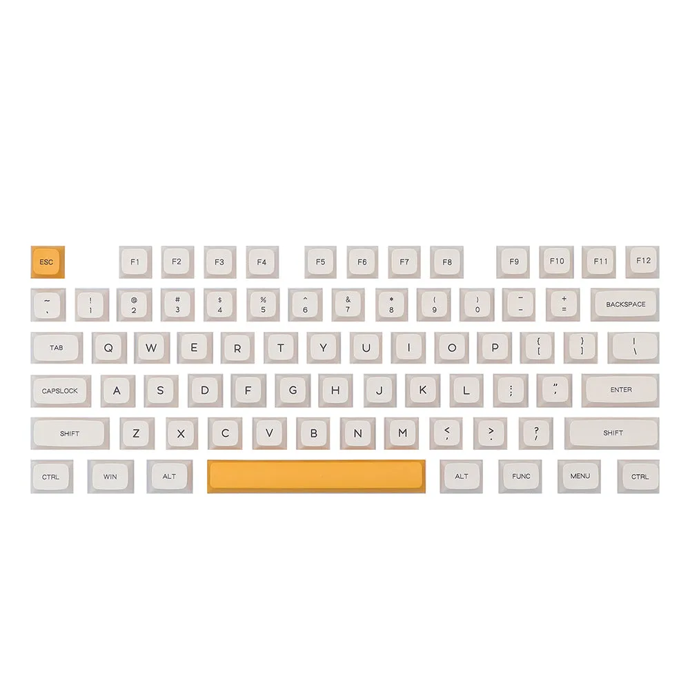 Honey and Milk Keycaps Set