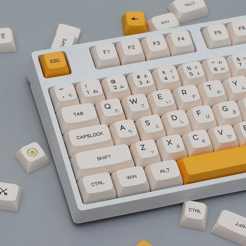 Honey and Milk Keycaps Set