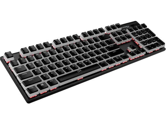 HP HyperX Pudding Keycaps (US Layout), Full Key Set, PBT, Black - 4P5P4AA#ABA
