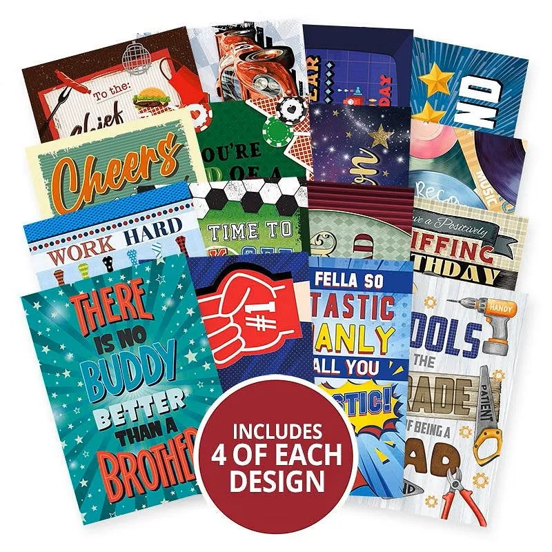 Hunkydory Say it with Style in Full Colour Pocket Pads -  All the Gents