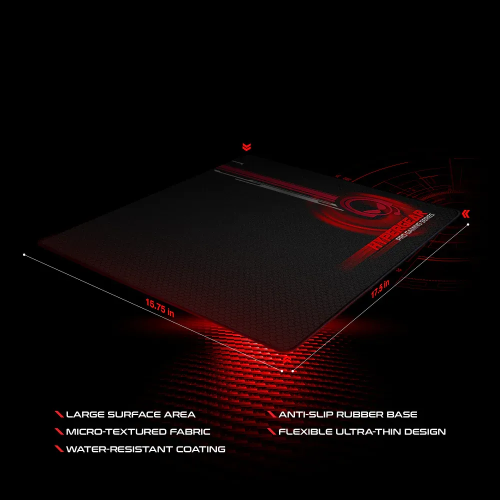 HYPERGEAR RED DRAGON GAMING KIT 4-IN-1 VALUE BUNDLE INCLUDES RGB KEYBOARD 2400DPI GAMING MOUSE GAMING HEADPHONE WITH NOISE CANCELLING MIC LARGE GAMING MOUSE PAD