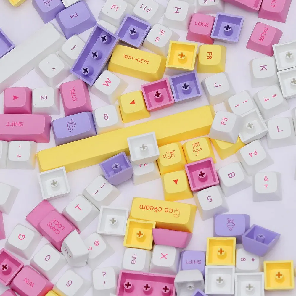 Ice Cream XDA PBT Keycaps