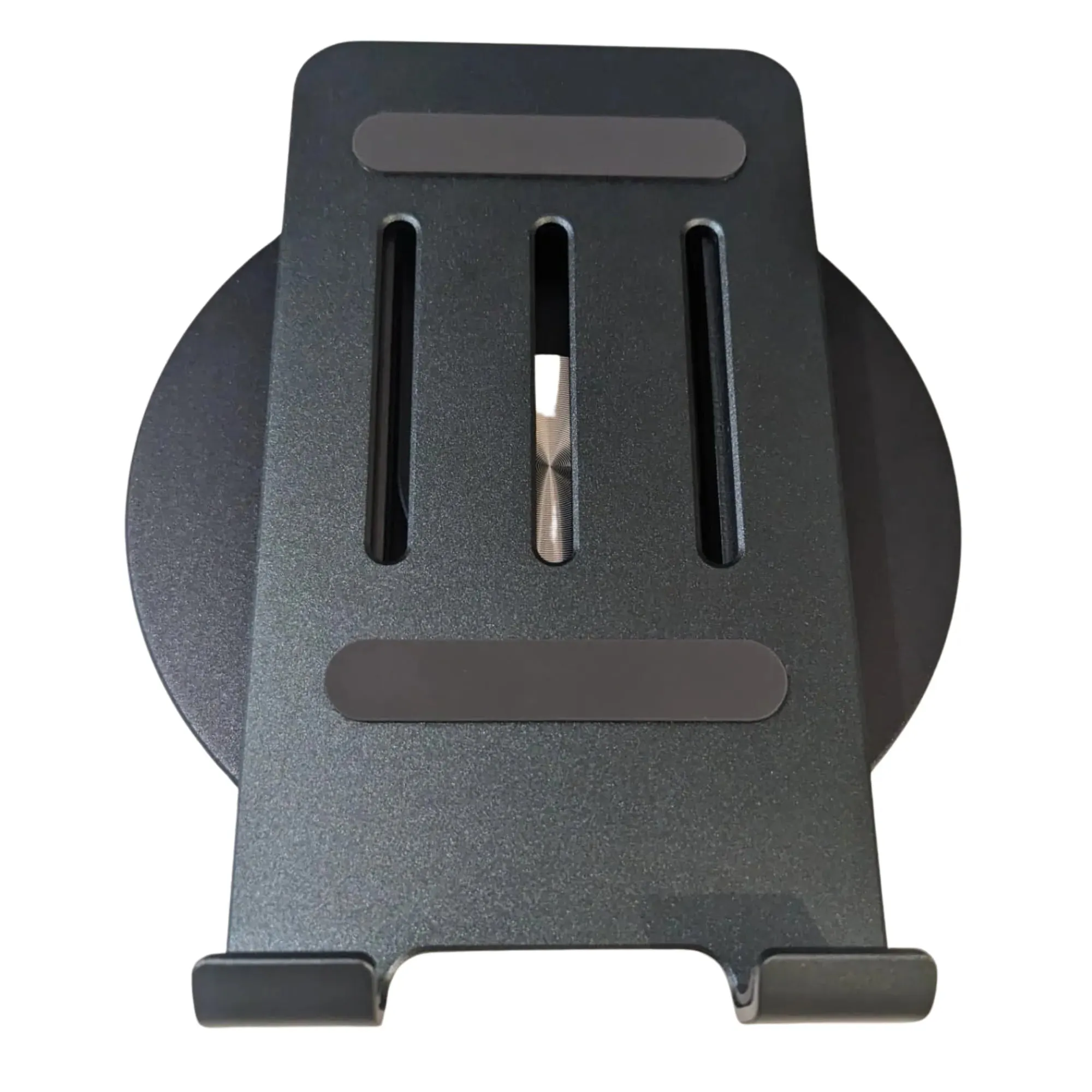 iPad Tablet stand with 360° rotating base: Sturdy adjustable stand for Tablets and Phones