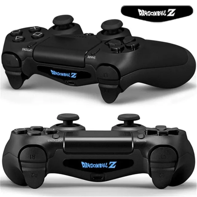 IVYUEEN 2 Pcs For Dualshock 4 PS4 DS4 Pro Slim Controller LED Light Bar Decal Sticker Cover for PlayStation 4 Control Game Skins