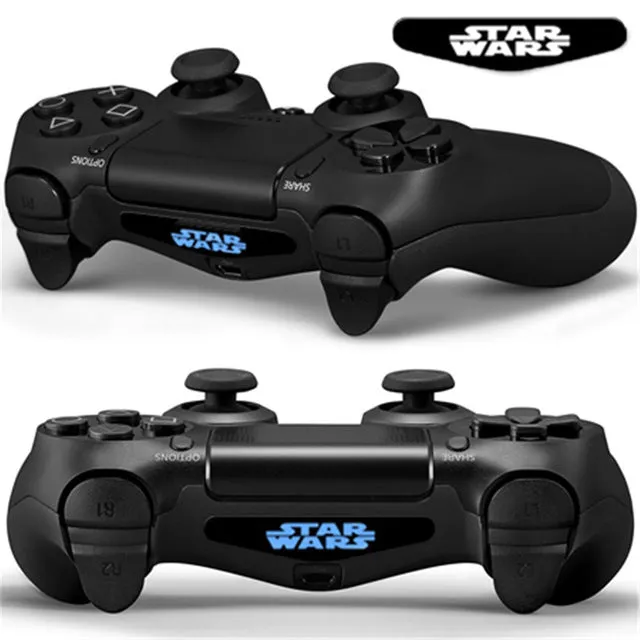 IVYUEEN 2 Pcs For Dualshock 4 PS4 DS4 Pro Slim Controller LED Light Bar Decal Sticker Cover for PlayStation 4 Control Game Skins