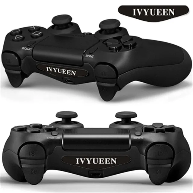 IVYUEEN 2 Pcs For Dualshock 4 PS4 DS4 Pro Slim Controller LED Light Bar Decal Sticker Cover for PlayStation 4 Control Game Skins