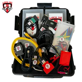 JLR Lock50 - HW04-B 6 Alarm Off & Programming Kit w/ ALL Adapters – Worldwide Functionality – 2010-2024 