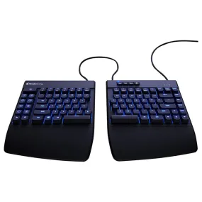 Kinesis Gaming Freestyle Edge Split Mechanical Gaming Keyboard (US Blue) (KB950-BLU)