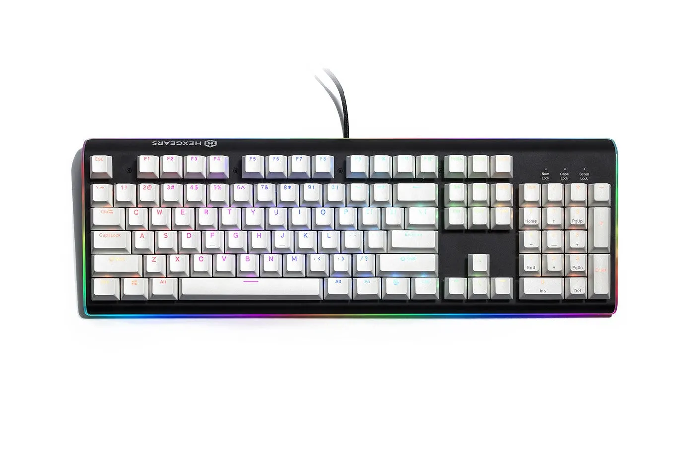 Kono DS108 Keycap Set (PBT Doubleshot Shine-Through)