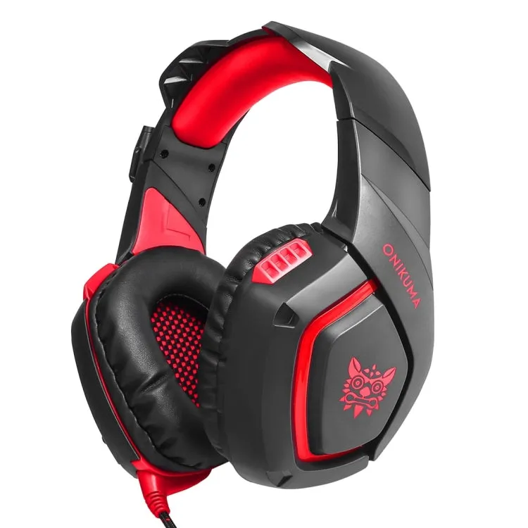 LED Illuminated Universal Gaming Headset for PS4, PC, Smartphones, and Tablets