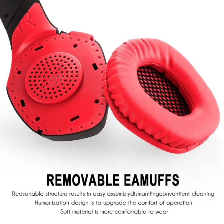 LED Illuminated Universal Gaming Headset for PS4, PC, Smartphones, and Tablets