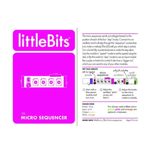 littleBits Microsequencer
