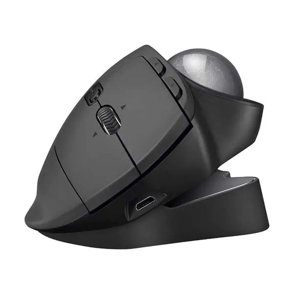 Logitech 910-005178 MX ERGO Advanced Wireless Adjustable Trackball